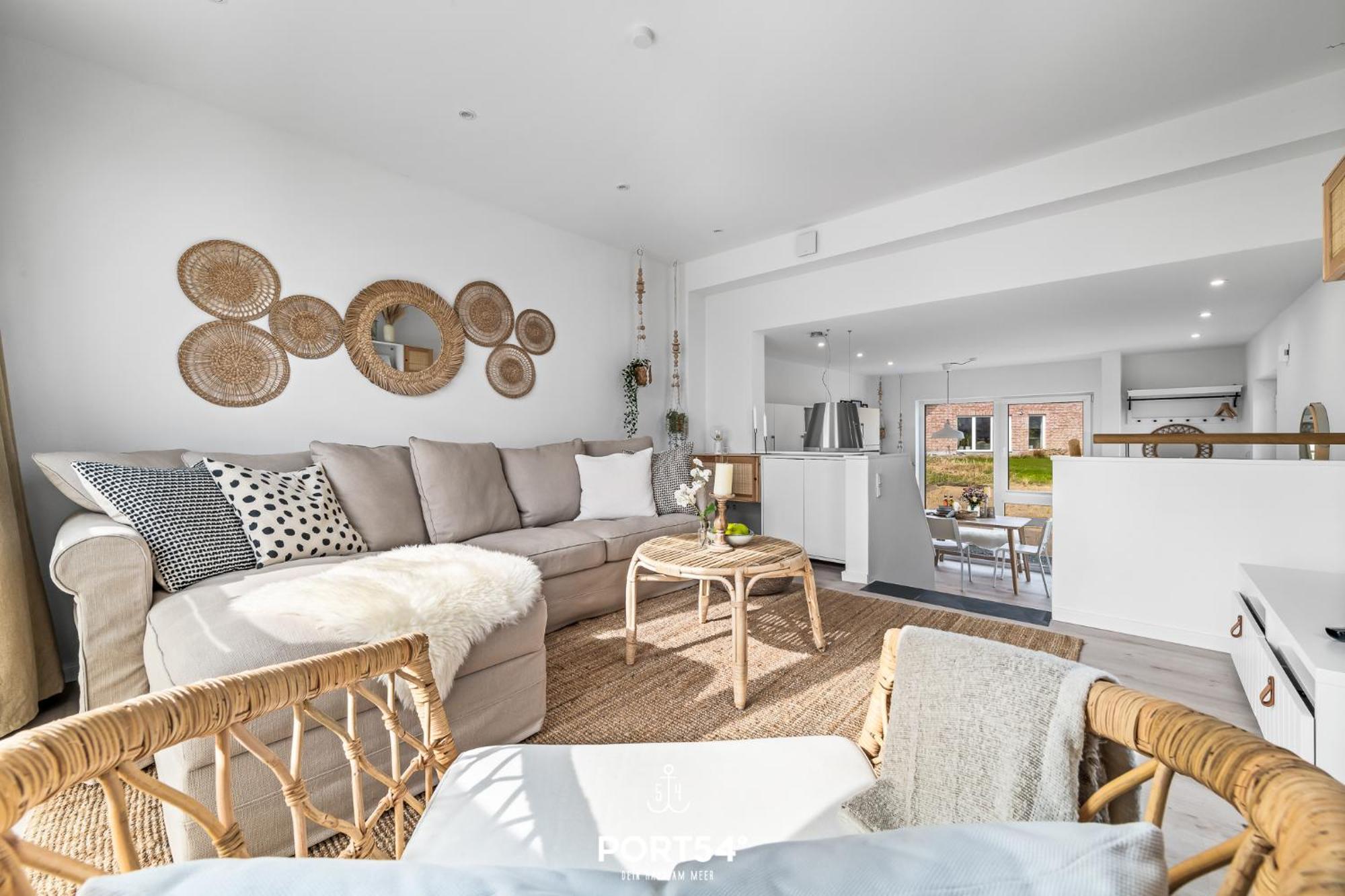 Modernes Ferienhaus "Meerliebe" Mit Direktem Meerblick An Der Ostsee Gluecksburg Luaran gambar
